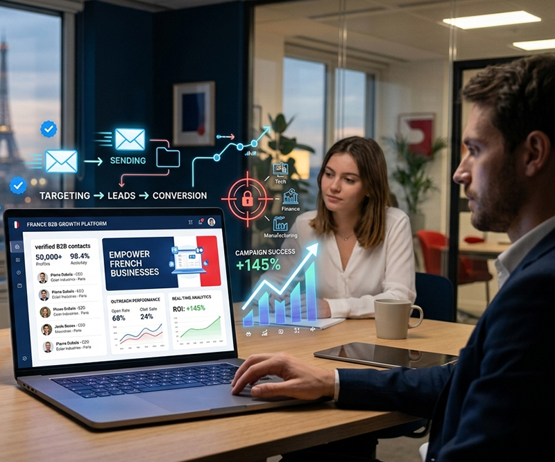 France B2B Email Database — GroQuickly