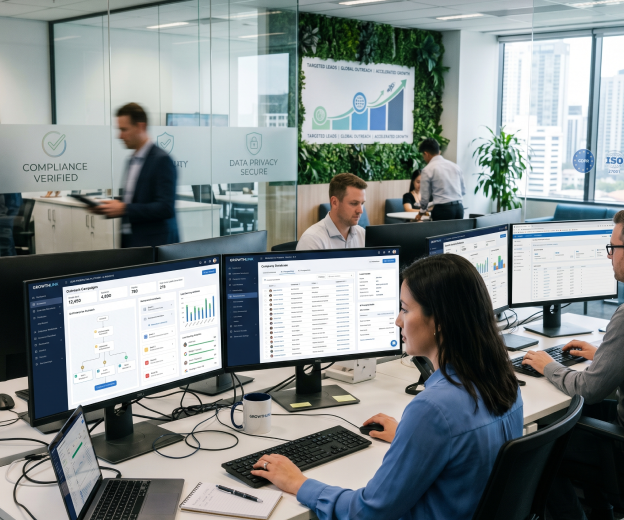 Global B2B Email Database — GroQuickly