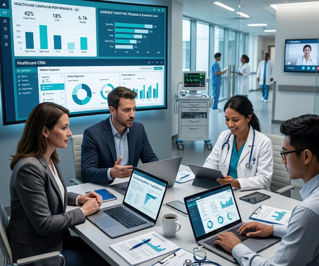 Healthcare Industry B2B Email Database — GroQuickly
