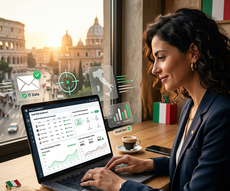 Italy B2B Email Database — GroQuickly