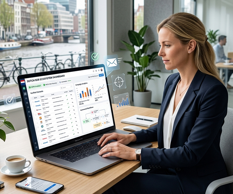 Netherlands B2B Email Database — GroQuickly