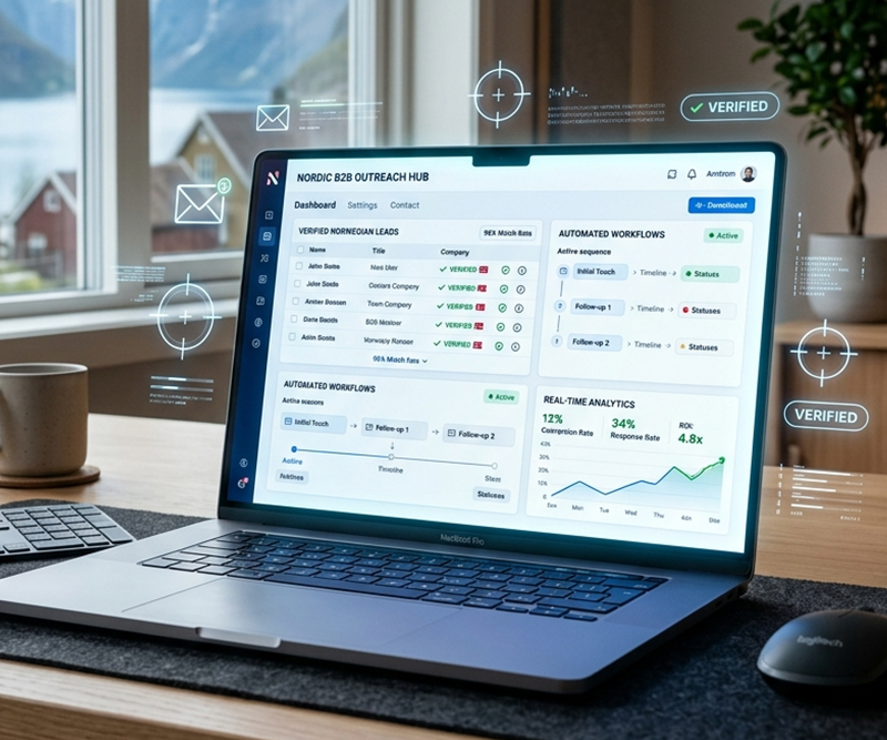 Norway B2B Email Database — GroQuickly