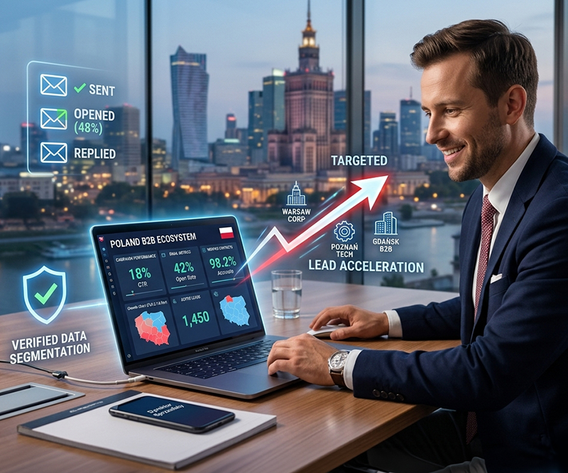 Poland B2B Email Database — GroQuickly