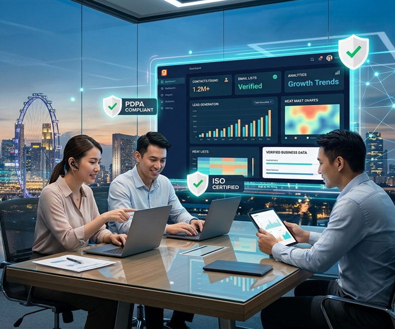 Singapore B2B Email Database — GroQuickly