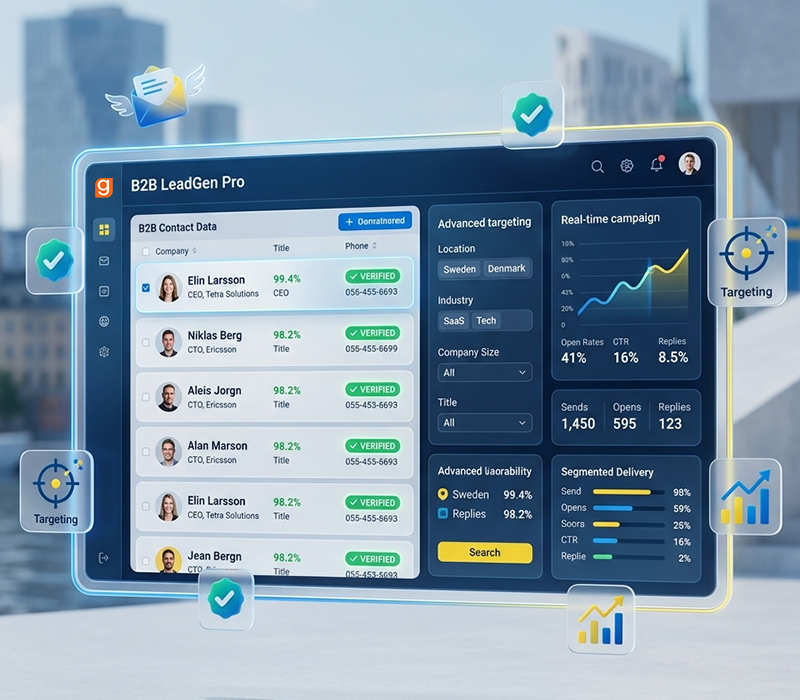 Sweden B2B Sales Team